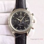 Copy Swiss Omega Speedmaster 9300 SS Black Dial 41.5mm Watch